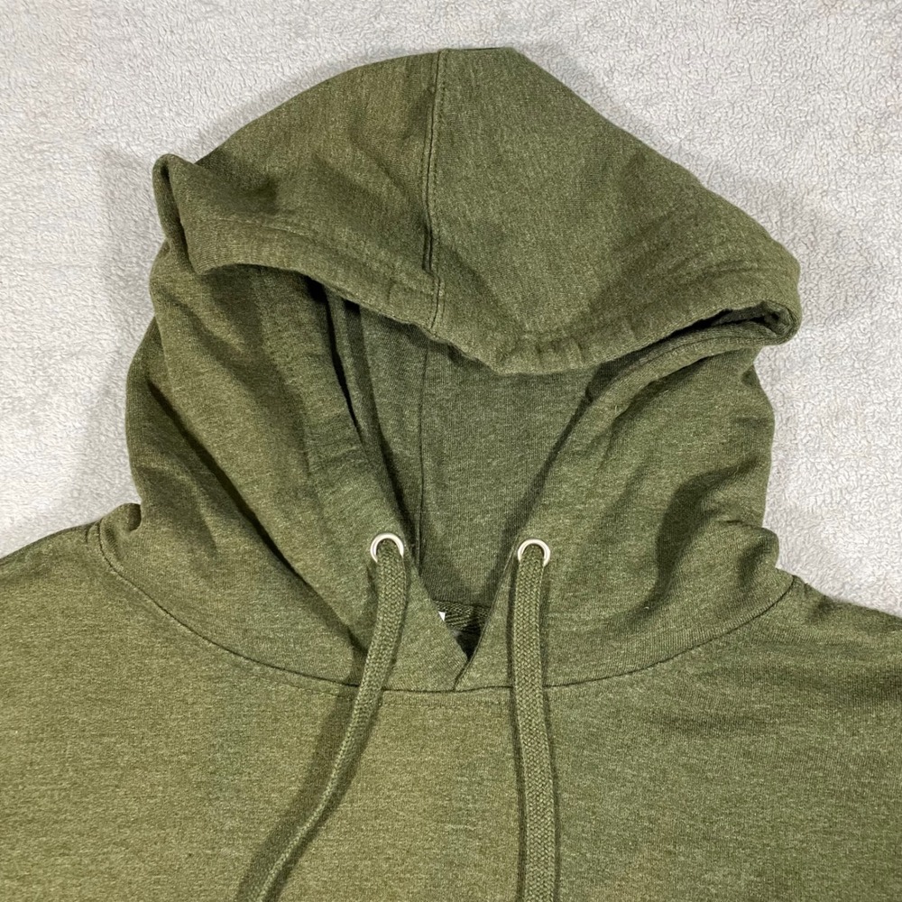 Independent Trading Co Hoodie Mens M Green Mid-State Supply Wisconsin Graphic - Picture 4 of 13